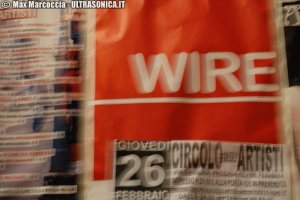 Anno 2017 » 2009 » Wire – 26-02-09 – Circolo degli Artisti, Roma