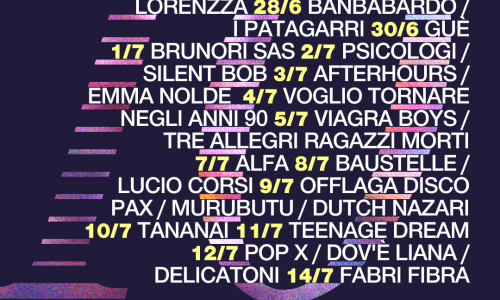 Flowers Festival 2025 - dal 25 giugno al 14 luglio 2025 - decima edizione - Cortile Lavanderia a Vapore, Parco della Certosa, Collegno (TO)