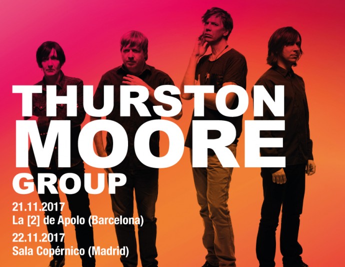 Thurston Moore presenta il suo nuovo album a Barcellona e Madrid con la sua band