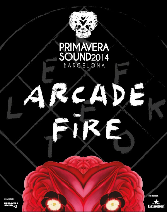 ARCADE FIRE LIVE AL PRIMAVERA SOUND 2014 DI BARCELLONA