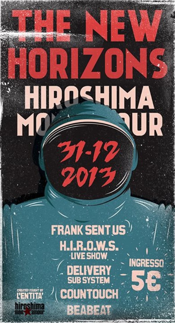 31/12/2013 THE NEW HORIZONS: la festa di Capodanno all'Hiroshima