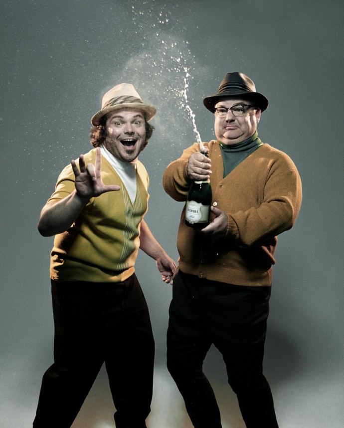 TENACIOUS D:  Jack Black e Kyle Gass  per la prima volta dal vivo in Italia!