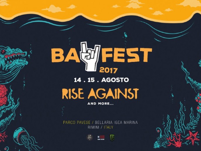 Torna Bay Fest 2017! primi headliner: Rise Against