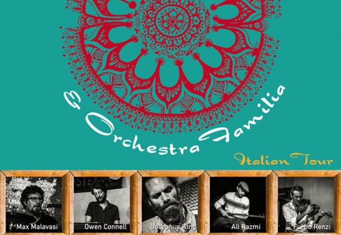 BOCEPHUS KING (Francia) & ORCHESTRA FAMILIA: il dominatore assoluto del Tenco 2015 al Folk Club di Torino: 