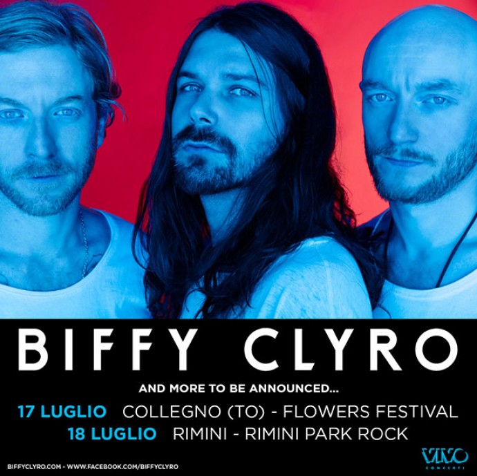 Biffy Clyro dal vivo, per due date estive: Collegno (To) e Rimini - Video di ‘Re-arrange, dall' album 