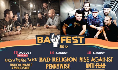 Bay Fest 2017: svelate le Line Up delle singole giornate! Si aggiunge il 13 Agosto con  Less than jake e Undeclinable Ambuscade