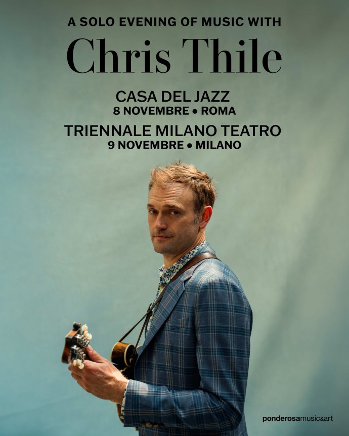 A solo evening of music with Chris Thile, a novembre 2025 in Italia