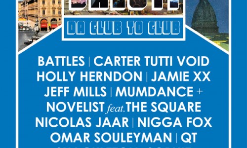 #C2C15, Torino, PRIMI NOMI ANNUNCIATI per l'Edizione 2015! Battles, Jamie xx , Jeff Mills, Omar Souleyman, Apparat Soundtracks Live  .....