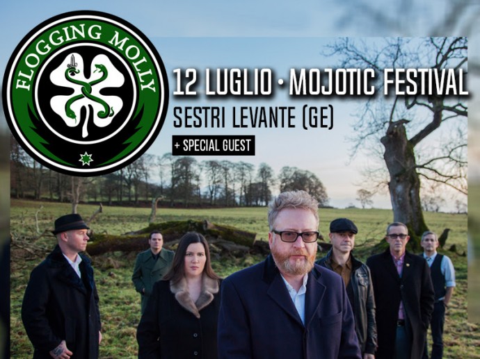 Flogging Molly: annunciata una seconda data in Italia, Mojotic festival di Sestri LEvante