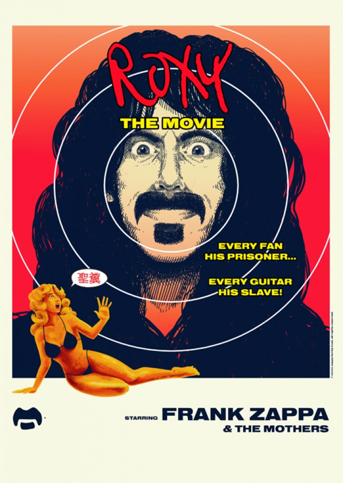 FRANK ZAPPA & THE MOTHERS - ROXY, THE MOVIEI un uscita il DVD / BLU-RAY/ DVD + CD il 30 ottobre su  Eagle Rock
