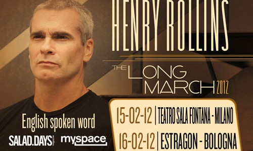 Henry Rollins Spoken Word: cambio location per la data di Milano!