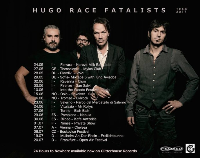 Hugo Race Fatalists - ex-Bad Seed con Sacri Cuori il 27 giugno a Torino, Blah Blah