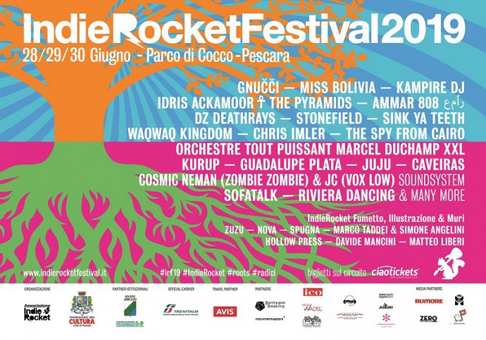 Indierocket Festival 2019 - 28,29,30 giugno - XVI Edizione 2019 - Parco Di Cocco, Pescara