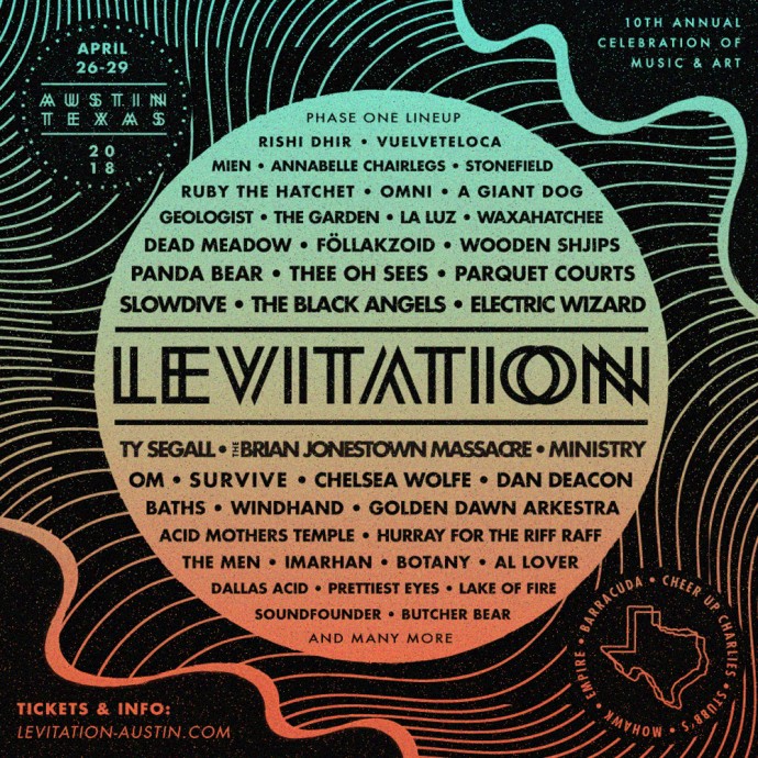 Levitation Austin: la lineup 2018 ed altro - video che presenta la line-up