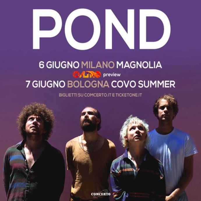 Pond: il side project dei Tame Impala approda questa settimana in Italia