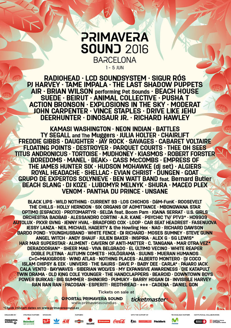 PRIMAVERA SOUND 2016