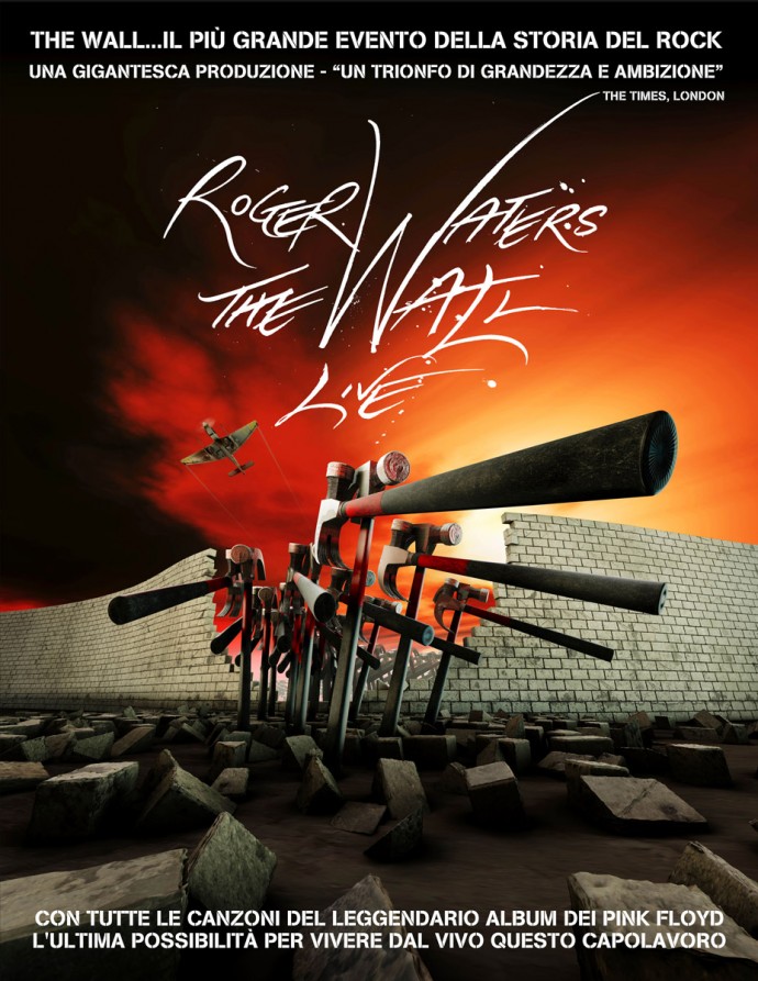 Roger Waters annuncia il tour europeo di THE WALL. A Padova il 26 luglio!