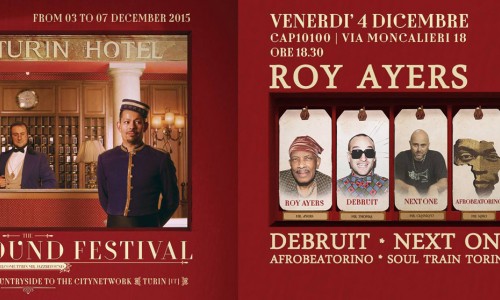 Stasera, venerdì 04 dicembre, seconda serata per JAZZ:RE.FOUND a Torino: ROY AYERS, CARL CRAIG e altri