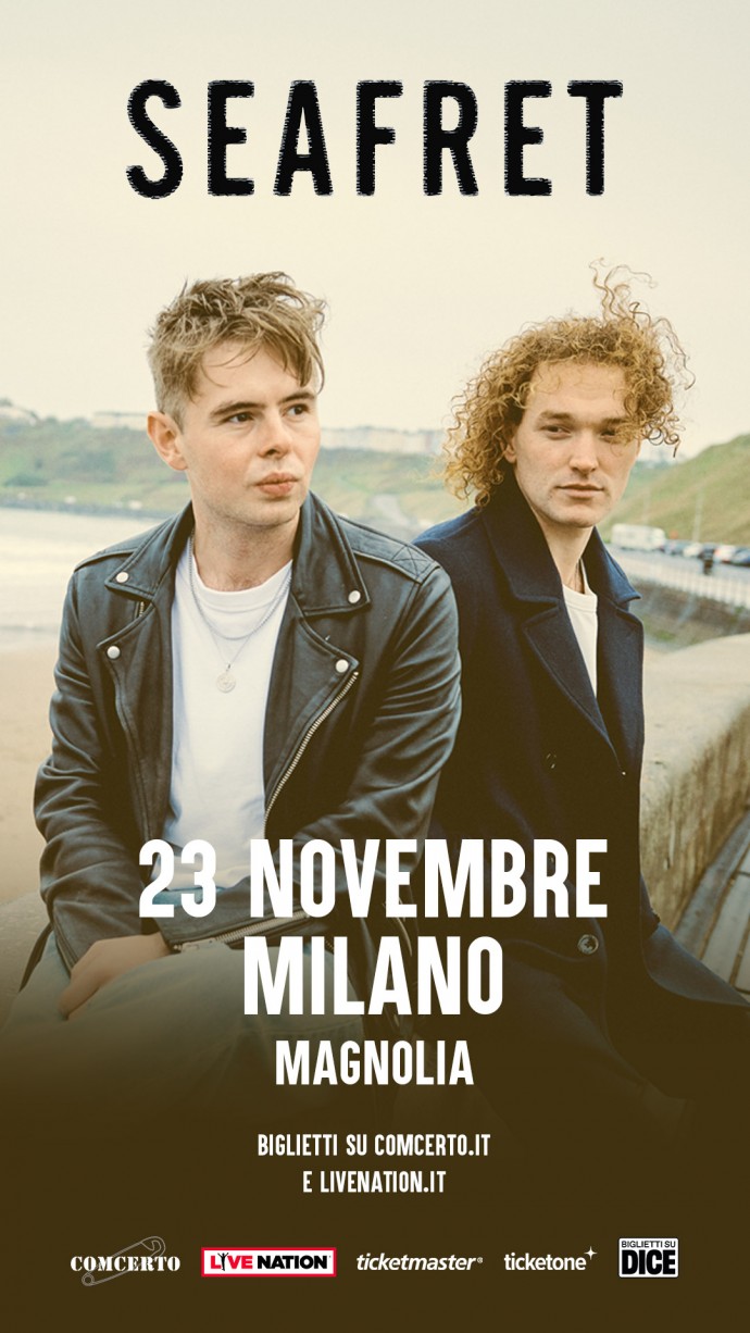 Seafret in Italia - Giovedì 23 Novembre al Magnolia, Milano.