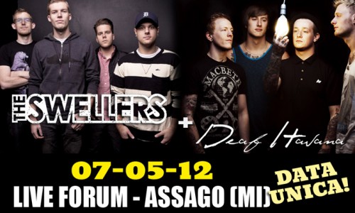 THE SWELLERS + DEAF HAVANA: a maggio in Italia per un'unica data a Milano.