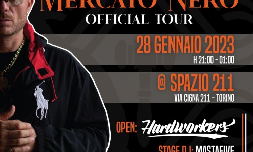 Spazio211 Torino: sabato 28 gennaio l'hardcore hip-hop di Nex Cassel.