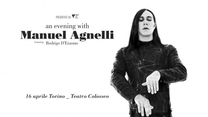 An Evening With Manuel Agnelli al Teatro Colosseo di Torino.