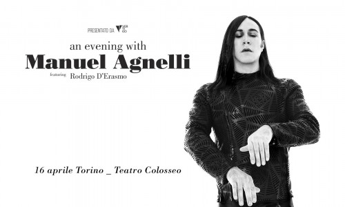 An Evening With Manuel Agnelli al Teatro Colosseo di Torino.