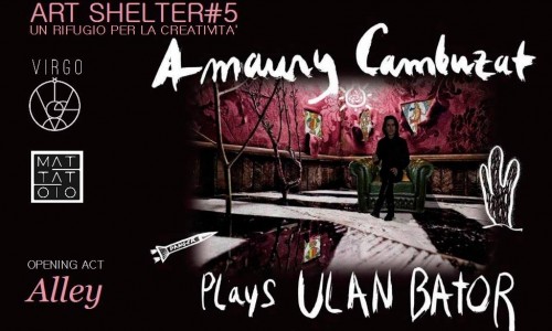 Amaury Cambuzat plays Ulan Bator a Virgo art box & Culture Club, Piove di Sacco (PD), Art Shelter #5 - Video di 
