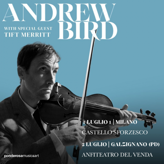 Andrew Bird Trio: torna in Italia per due appuntamenti estivi in cui presenterà dal vivo il suo ultimo lavoro “Sunday Morning Put-On”