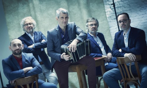 Monfortinjazz - sabato 10 luglio Il Quintetto Astor Piazzolla celebra il centenario della nascita del maestro del tango argentino.