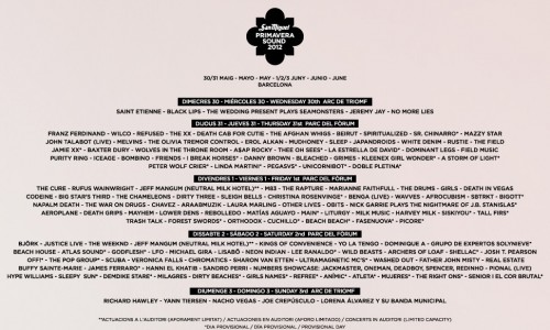 Nuove bands confermate per il programma parallelo del SanMiguel PrimaveraSound