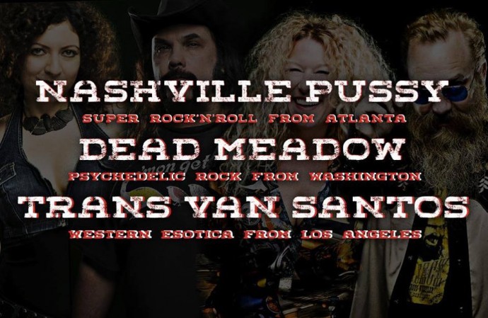 Nashville Pussy - Dead Meadow - Trans Van Santos a Spazio 211 - 7 novembre - All Together