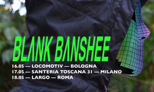   Blank Banshee: il pioniere della vaporwave torna in Italia con tre date (16.05 - Locomotiv, Bo / 17.05 - Santeria Toscana 31, MI / 18.05 - Largo, Rm)