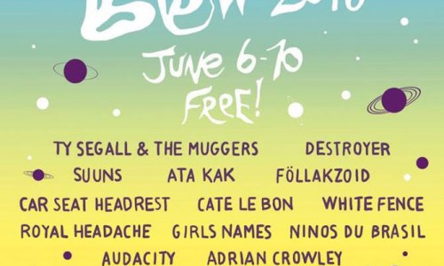 BEACHES BREW 2016, dal  6-10 JUNE 2016 - Hana-Bi Beach - Con:  Ty Segall & The Muggers, Destroyer, SUUNS, FÖLLAKZOID, Car Seat Headrest, Cate Le Bon, White Fence, Royal Headache e tanti altri