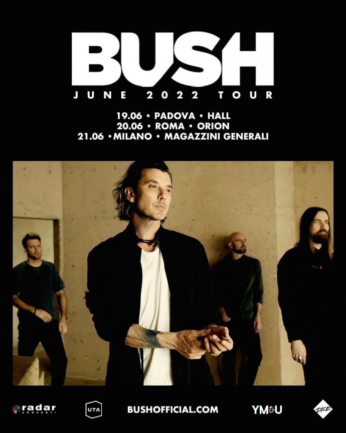 Bush: la storica grunge band inglese torna in Italia per presentare dal vivo l'ultimo album 