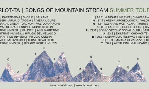 Nuovo video e tour estivo per CARLOT-TA