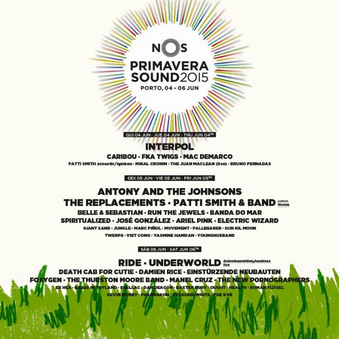 Primavera Sound 2015 - Ecco la line-up del NOS Primavera Sound 2015 di Oporto