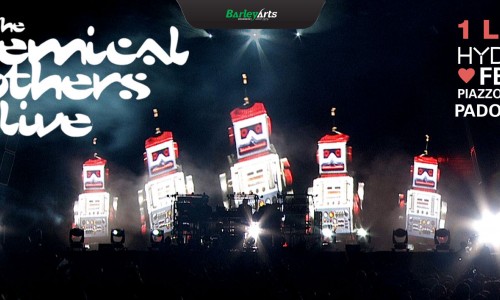 The Chemical Brothers Live domani ad Hydrogen Festival: l'evento elettronico dell'estate a Piazzola sul Brenta