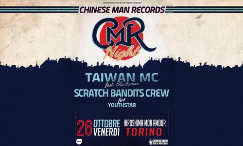 Chinese Man Records Night - Open: Alp King, Hiroshima Mon Amour, Torino