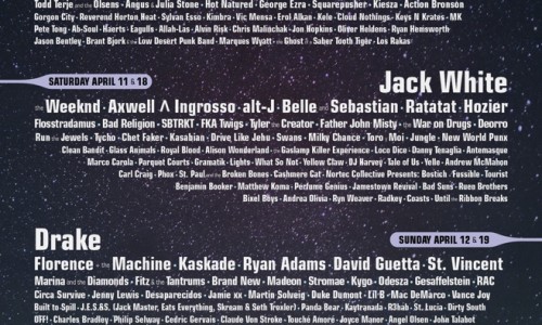 Annunciata la line-up del Coachella festival 2015!!