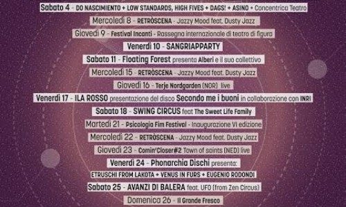 OFFICINE CORSARE, Torino, Ecco il  programma dall'aperture della nuova stagione, il 26 settembre al 4 ottobre