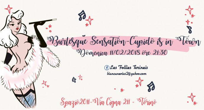 Spazio211, Torino, nuovo evento - Domenica 11 febbraio Burlesque Sensation 