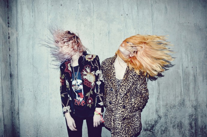 Deap Vally - Il duo rock losangelino arriva a bologna venerdì con 