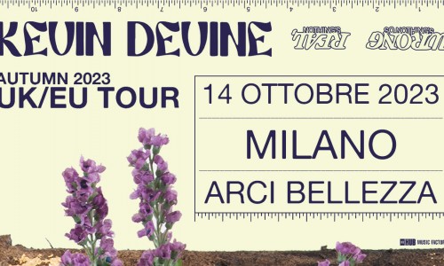 Kevin Devine: a ottobre l'unica data Italiana