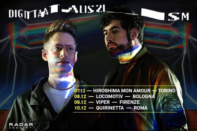 Tornano in italia i Digitalism, il 7 dicembre all'Hiroshima Mon Amour di Torino