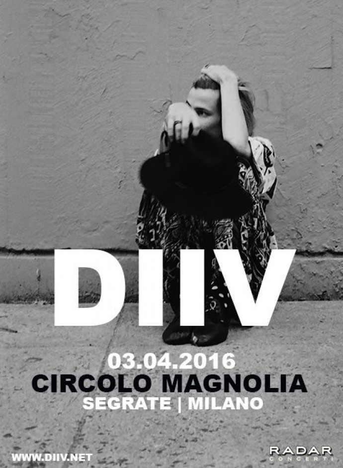 DIIV: NUOVO ALBUM E DATA UNICA IN ITALIA AD APRILE!