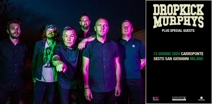 Dropkick Murphys: a giugno una data a Milano