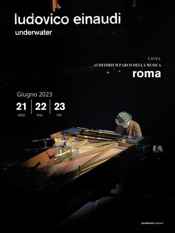 Ludovico Einaudi: l'Underwater tour a giugno 2023 Roma
