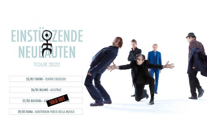 Einstürzende Neubauten il tour a maggio