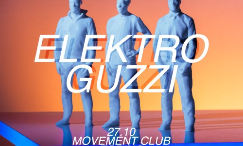 ELEKTRO GUZZI, due date in italia per il trio elettronico: Movement Torino Music Festival e Ribbon Club di Terracina